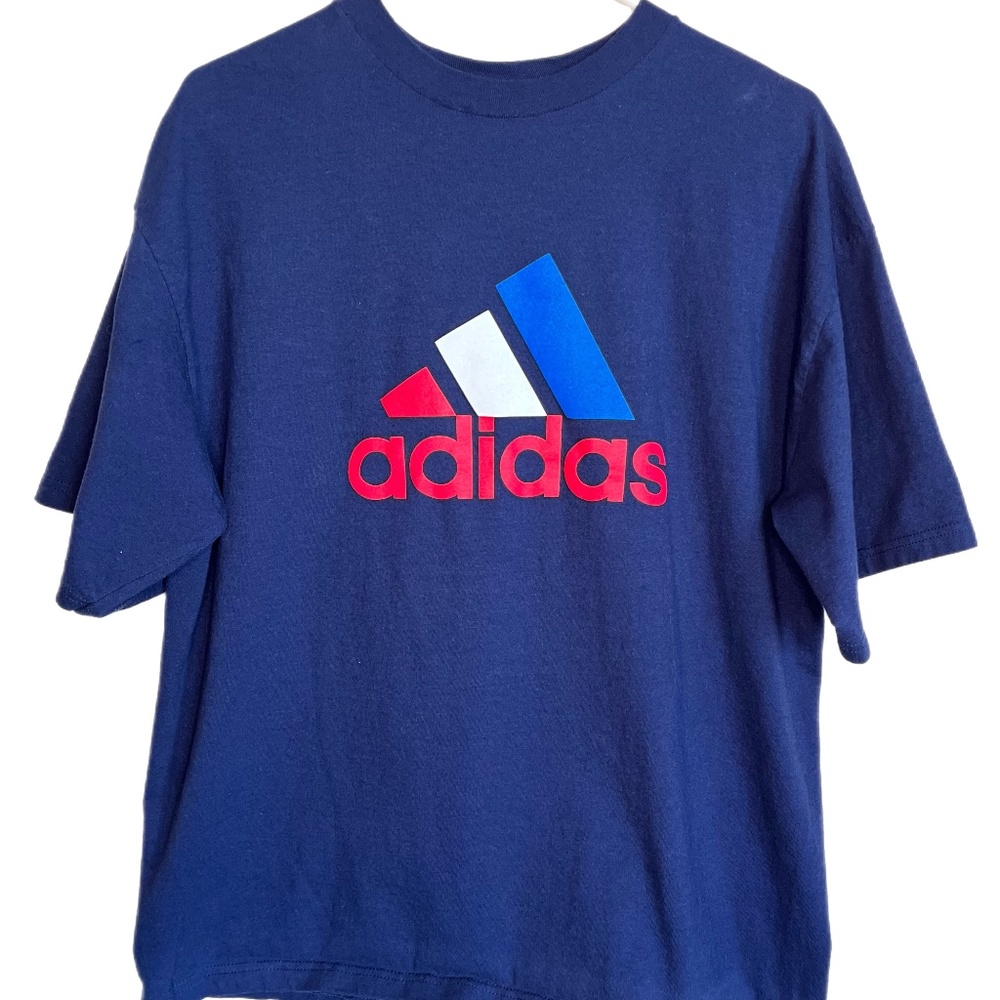 Blue Adidas Tee